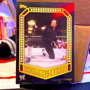 Topps WWE Undertaker Champion trading card